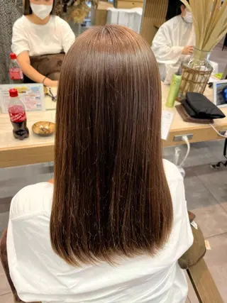 セミロング カラー おおや みゆのマツエク・マツパデザイン