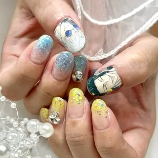 ネイル 池袋痛ネイル Nok. 渡辺のネイルデザイン