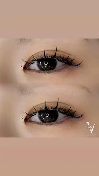 マツエク・マツパ VIAS sakiのマツエク・マツパデザイン