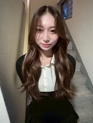 ロング siki yuikaのヘアスタイル