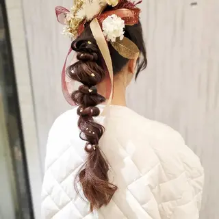 ヘアアレンジ EARTH 池田　雄太のヘアスタイル