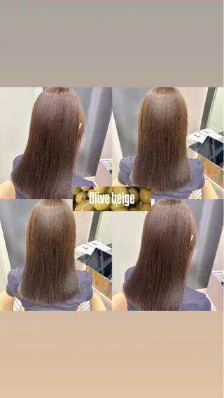 カラー ANFINI所属・さくら/ カラー/縮毛矯正のヘアスタイル