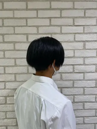 ショート メンズ モデル募集中 松原京のヘアスタイル