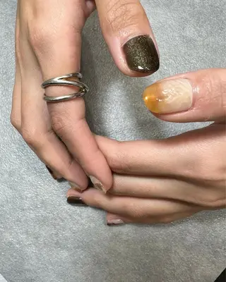 ネイル kiii.__ ✴︎*のネイルデザイン