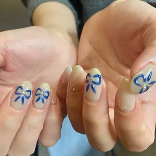 ネイル 🎀NAIL🎀 AI🪄︎︎◝✩のネイルデザイン