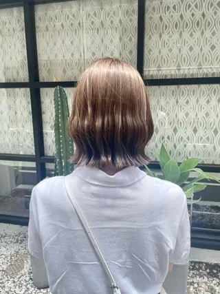 ミディアム 吉野 琴音のヘアスタイル