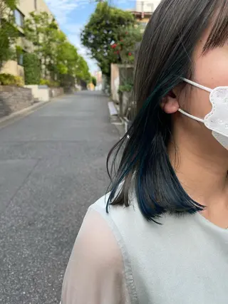 ミディアム カラー まつ毛パーマ🐏 NANAMIのマツエク・マツパデザイン