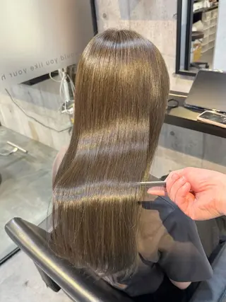 ロング 👑髪質改善カラー 中垣斗希のヘアスタイル