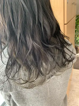 セミロング 松井 恵太のヘアスタイル