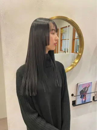ロング カラー Lita. hairdesign所属・kako ／透明感カラー🤍のヘアスタイル