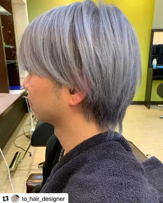 ミディアム カラー メンズ 🩷Eny terrace🩷のヘアスタイル