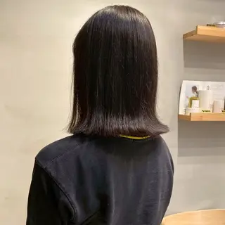 ミディアム カラー 🫧ハイトーン×艶 カラー🫧 Rionのヘアスタイル