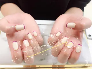 ネイル ネイルサロンエクラ 🫧Shizukaのネイルデザイン