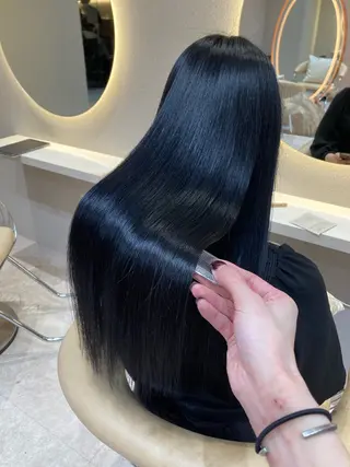 ロング 🩵縮毛矯正・ボブ 岩原朋也🩵のヘアスタイル