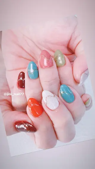 ネイル JINI NAIL所属・ジニ ネイルのネイルデザイン