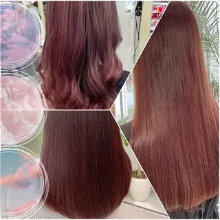 ロング カラー これた🧸ヘアメ職人 ♡髪質改善♡カラーのヘアスタイル