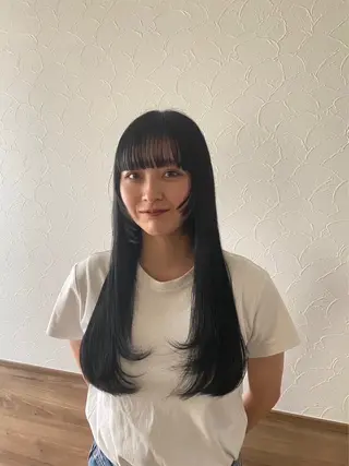 ロング 韓国ヘア AINA🐱のヘアスタイル