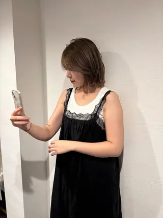 ショート カラー fujita neneのヘアスタイル