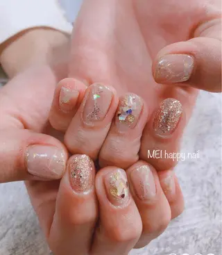 ネイル 北浦和 自爪育成ケアのネイルデザイン