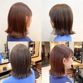 ショート 透明感カラー/レイ ヤー/Nana🌈のヘアスタイル