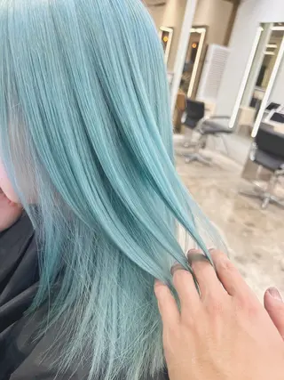 ミディアム grow 榎本のヘアスタイル