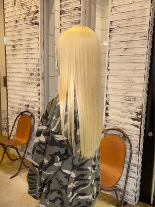 ロング アイブロウリフト パーマモデル/はなのヘアスタイル