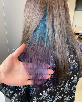 カラー エクステ/カラー/ TOMOYUKIのヘアスタイル