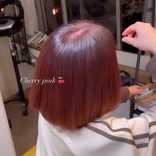 ミディアム カラー Ly hair所属・Aoi 🎀 Ly hairのヘアスタイル