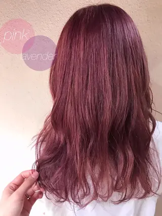 セミロング カラー 清水　ちひろ ✄トップスタイリストのヘアスタイル