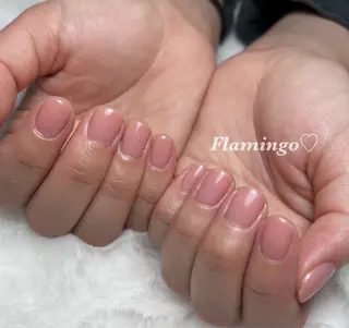 ネイル 浮きにくいフィルイン ｜上品シンプルネイルのネイルデザイン