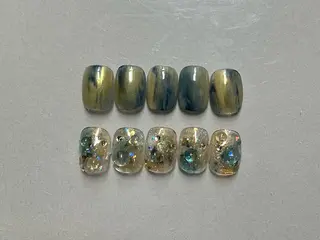 ショート @Unica_ honmachiのネイルデザイン