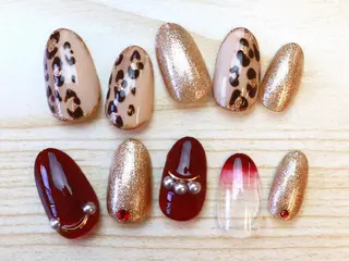 ネイル nail salon Emi la beaute 心斎橋店所属・坪野 めぐみのネイルデザイン