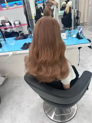 セミロング カラー ♡ダブルカラー特化♡ miyuのヘアスタイル