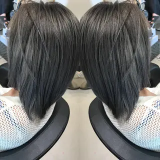 ショート カラー 大久保 隆蔵のヘアスタイル