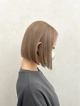ショート カラー 🌷横浜/レイヤー /艶カラー🌷のヘアスタイル