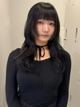 ロング カラー 透明感×レイヤーカッ ト🌼kiraraのヘアスタイル