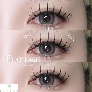 マツエク・マツパ ＲＥＢＥＳＴ ｅｙｅｌａｓｈのマツエク・マツパデザイン