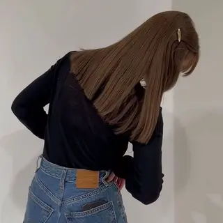 ロング カラー land所属・透明感カラー/レイヤ ー🌙Honokaのヘアスタイル