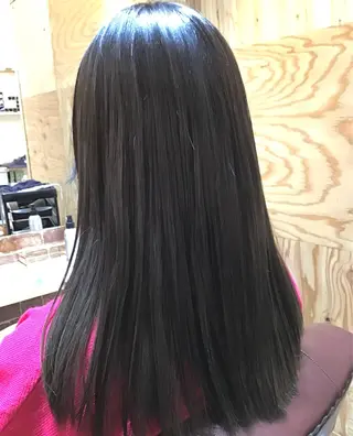 ミディアム 悩み解決×美髪再現性 ◎村上/店長のヘアスタイル