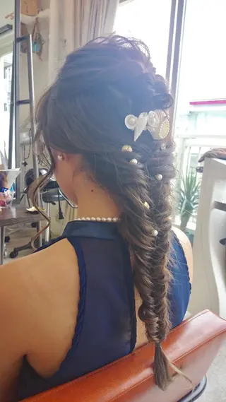 ヘアアレンジ go today shaire salon 本店所属・yoshi ☆のヘアスタイル