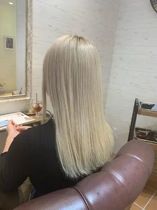 ロング カラー ヘアアレンジ ✨艶髪✨透明感✨ 山内大樹のヘアスタイル