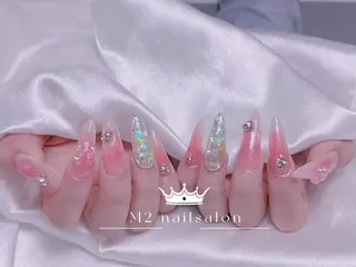 ネイル 長さだし専門店 M2　rikaのネイルデザイン
