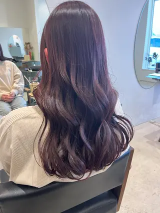 カラー yunica所属・yunica manaeのヘアスタイル