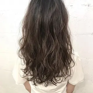 ミディアム カラー パーマ ヘアアレンジ メンズ キッズ ネイル マツエク・マツパ premier modelsのヘアスタイル