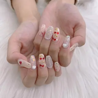 ネイル 🦋ネイルサロン ブラン🌈ゆりのネイルデザイン