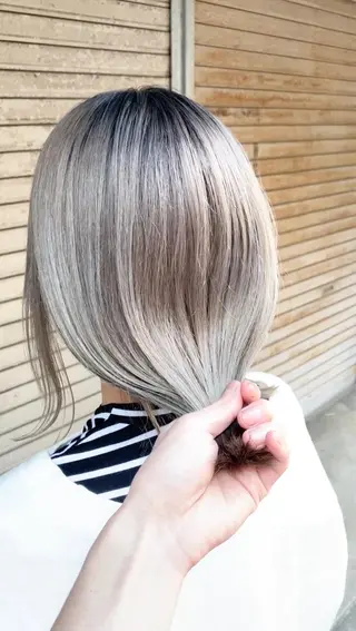 ミディアム カラー ヘアアレンジ ネイル マツエク・マツパ ブリーチ特化 / share 元太のヘアスタイル