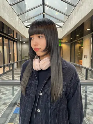 ロング 🫧ハイライトカラー 🫧 𝓜𝓘𝓤のヘアスタイル