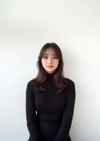 セミロング VLOW nex the salon所属・表参道 ／ヒナのヘアスタイル