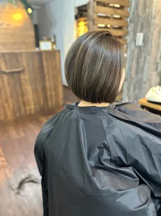 ショート カラー Lizir  ルズィール所属・Luzir⭐︎ GEN⭐︎のヘアスタイル