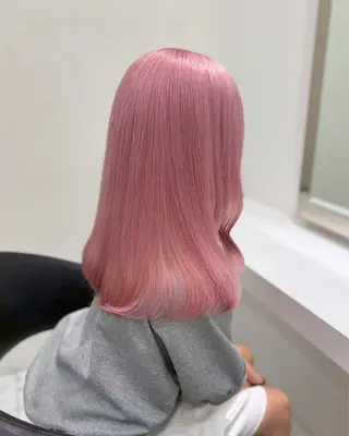 ロング カラー ハイトーンカラー💞 くるみ🎀のヘアスタイル